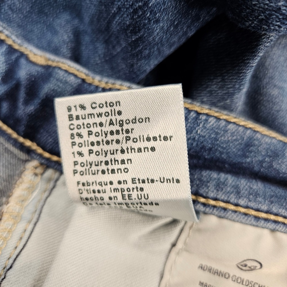 AG Adriano Goldschmied Faye Mid Rise Cigarette Jeans Blue 29R LW15310 - Picture 5 of 14